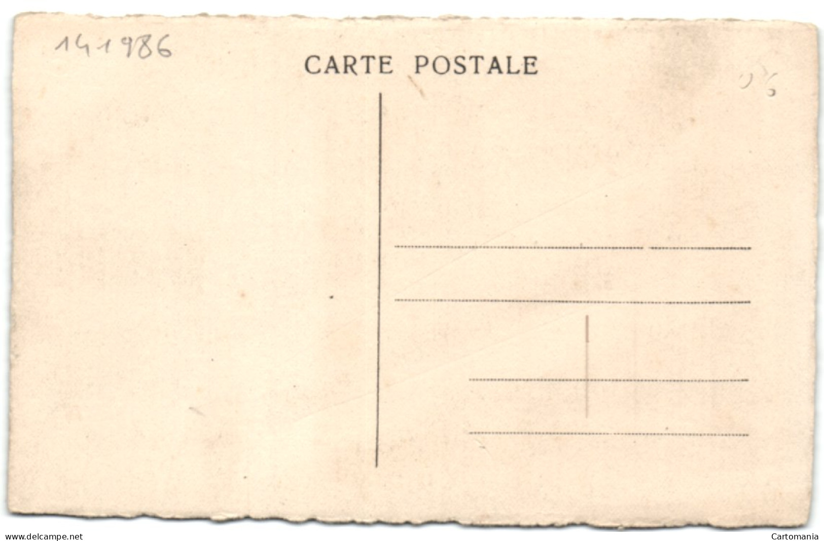 La Joconde 1918 Secteur De Loo - Lo-Reninge