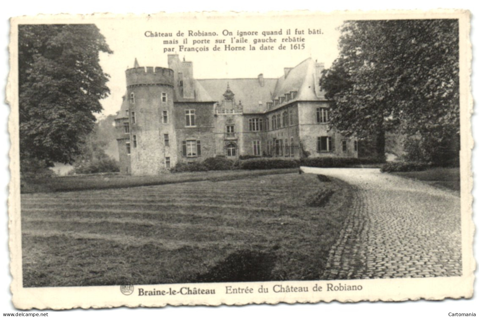 Braine-le-Château - Entrée Du Château De Robiano - Braine-le-Château