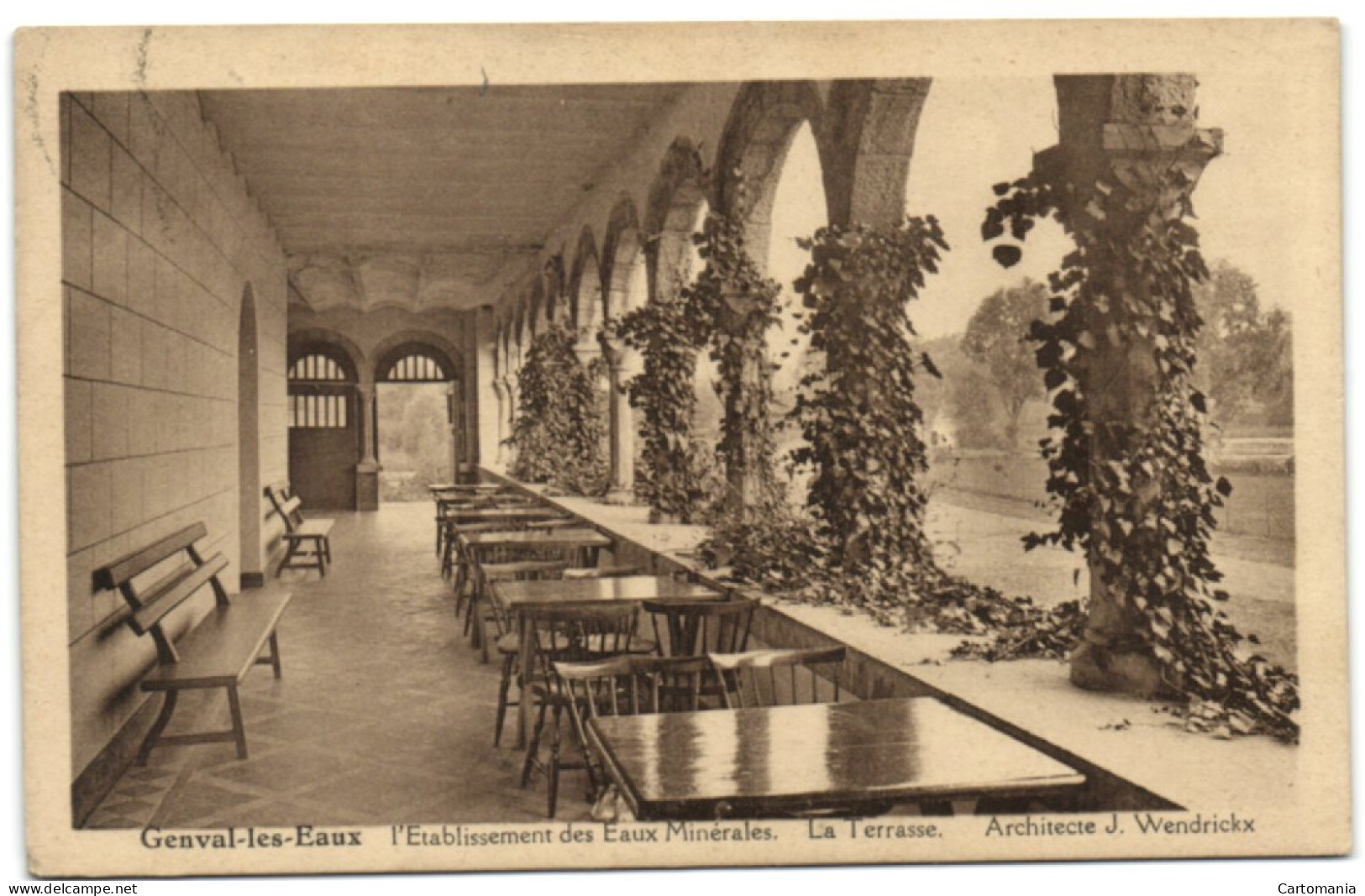 Genval-les-Eaux - L'Etablissemnt Des Eaux Minérales - La Terrasse - Rixensart