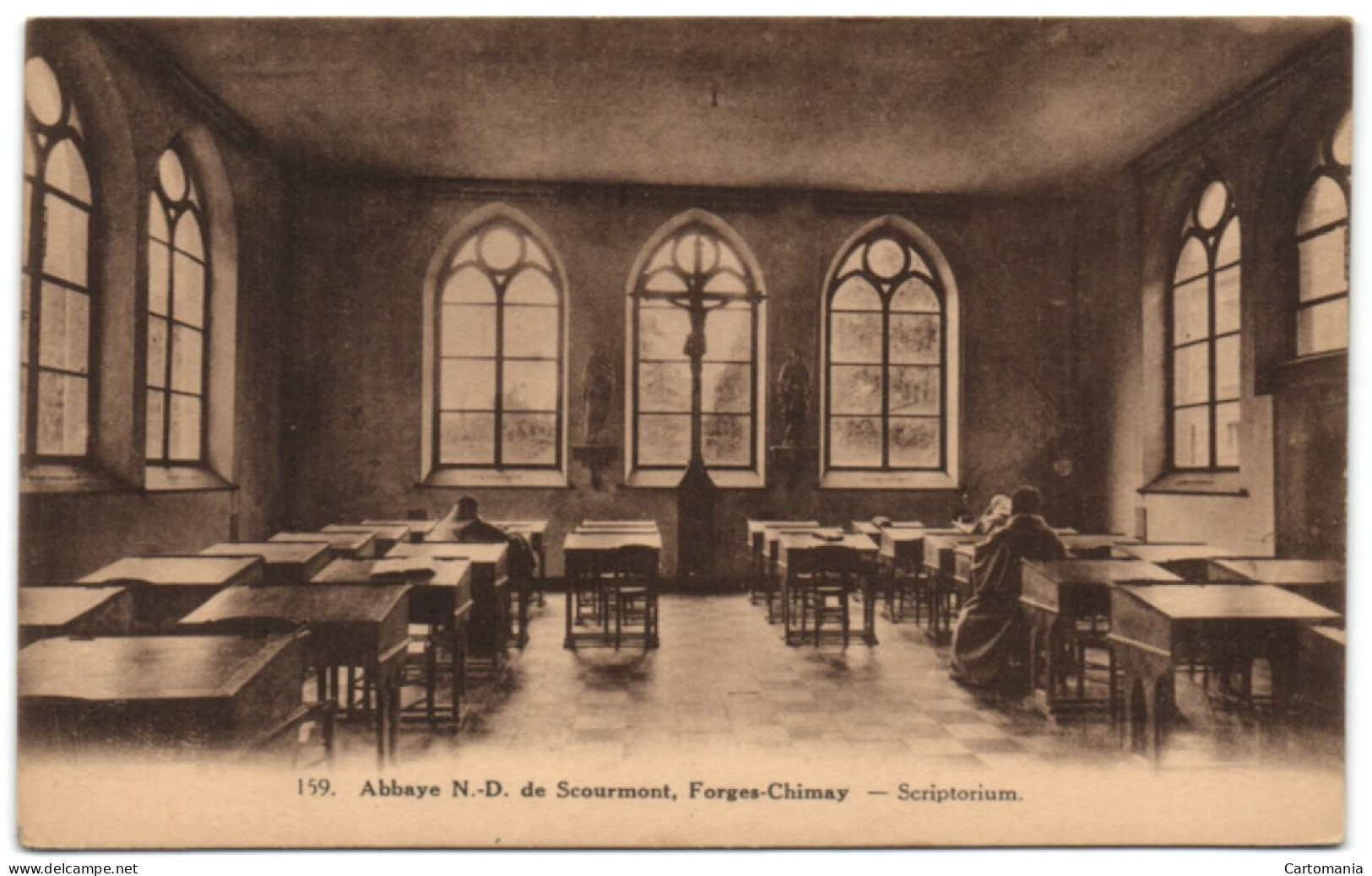 Abbaye  N.D. De Scourmont - Forges-Chimay - Scriptorium - Chimay