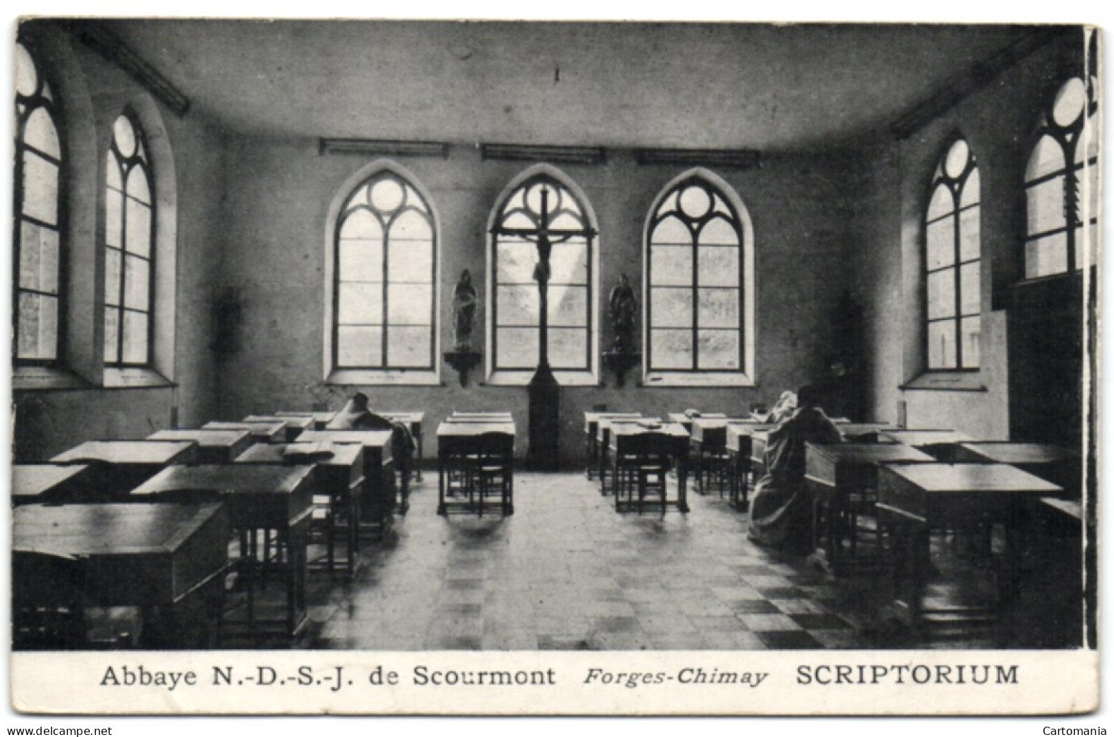 Abbaye N.D. - St. J. De Scourmont - Forges-Chimay - Scriptorium - Chimay