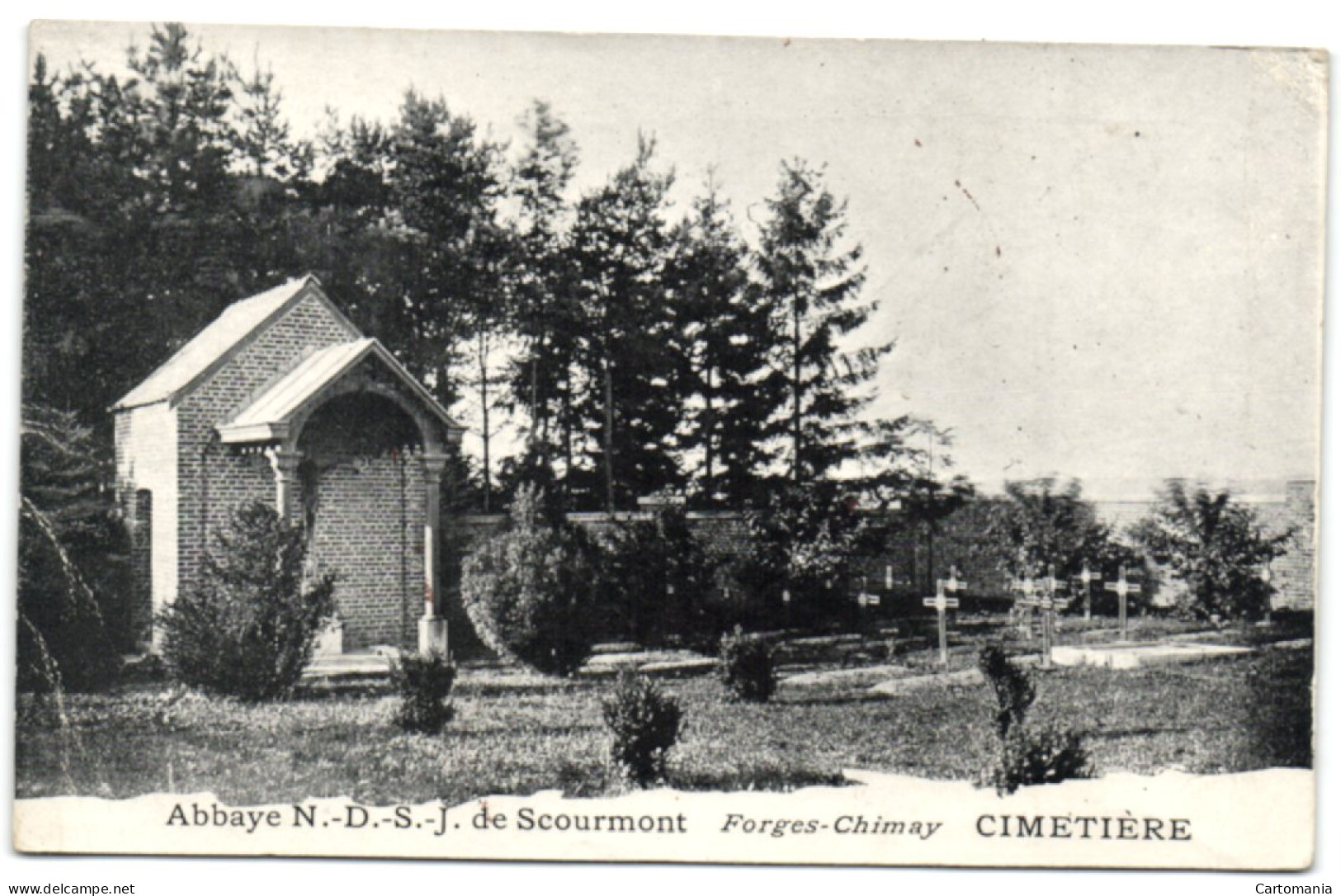 Abbaye N.D. - St. J. De Scourmont - Forges-Chimay - Cimetière - Chimay