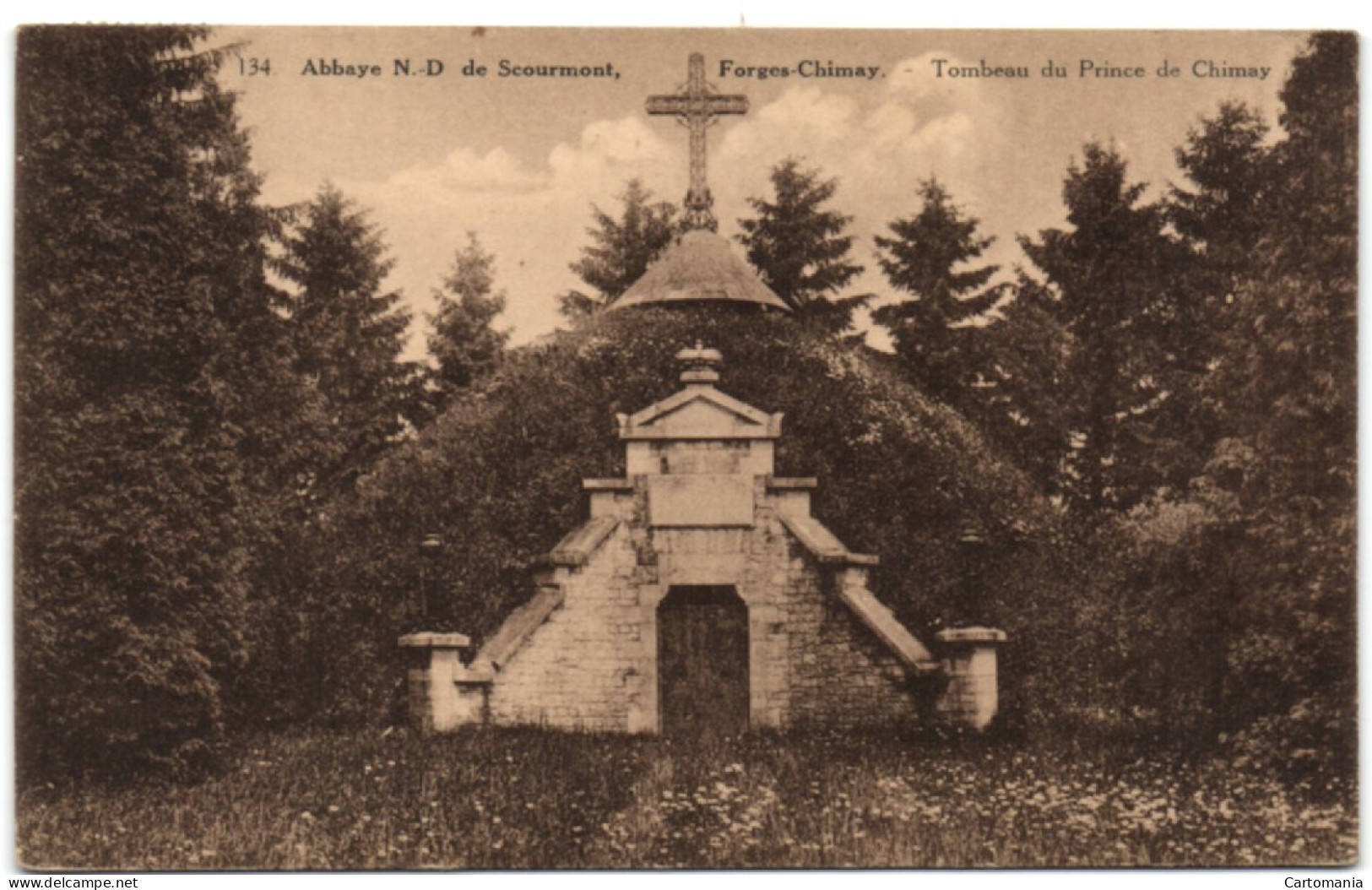 Abbaye  N.D. De Scourmont - Forges-Chimay - Tombeau Du Prince De Chimay - Chimay