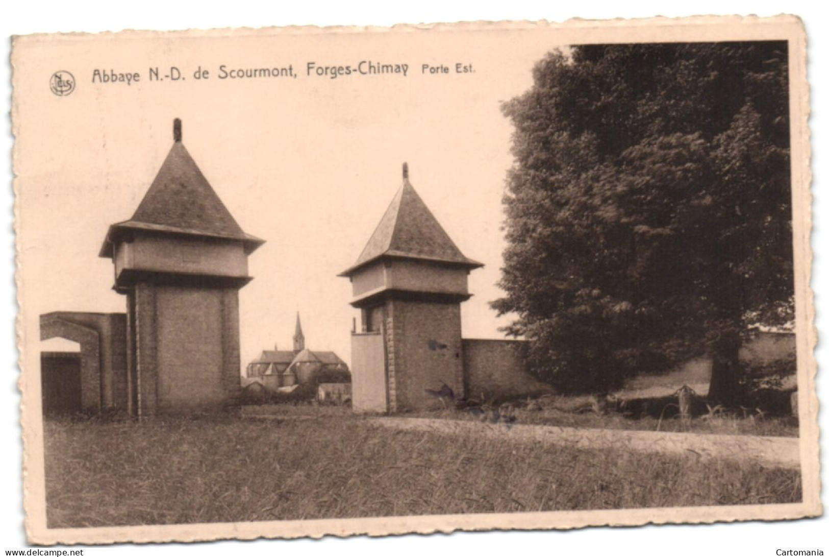 Abbaye  N.D. De Scourmont - Forges-Chimay - Porte Est - Chimay