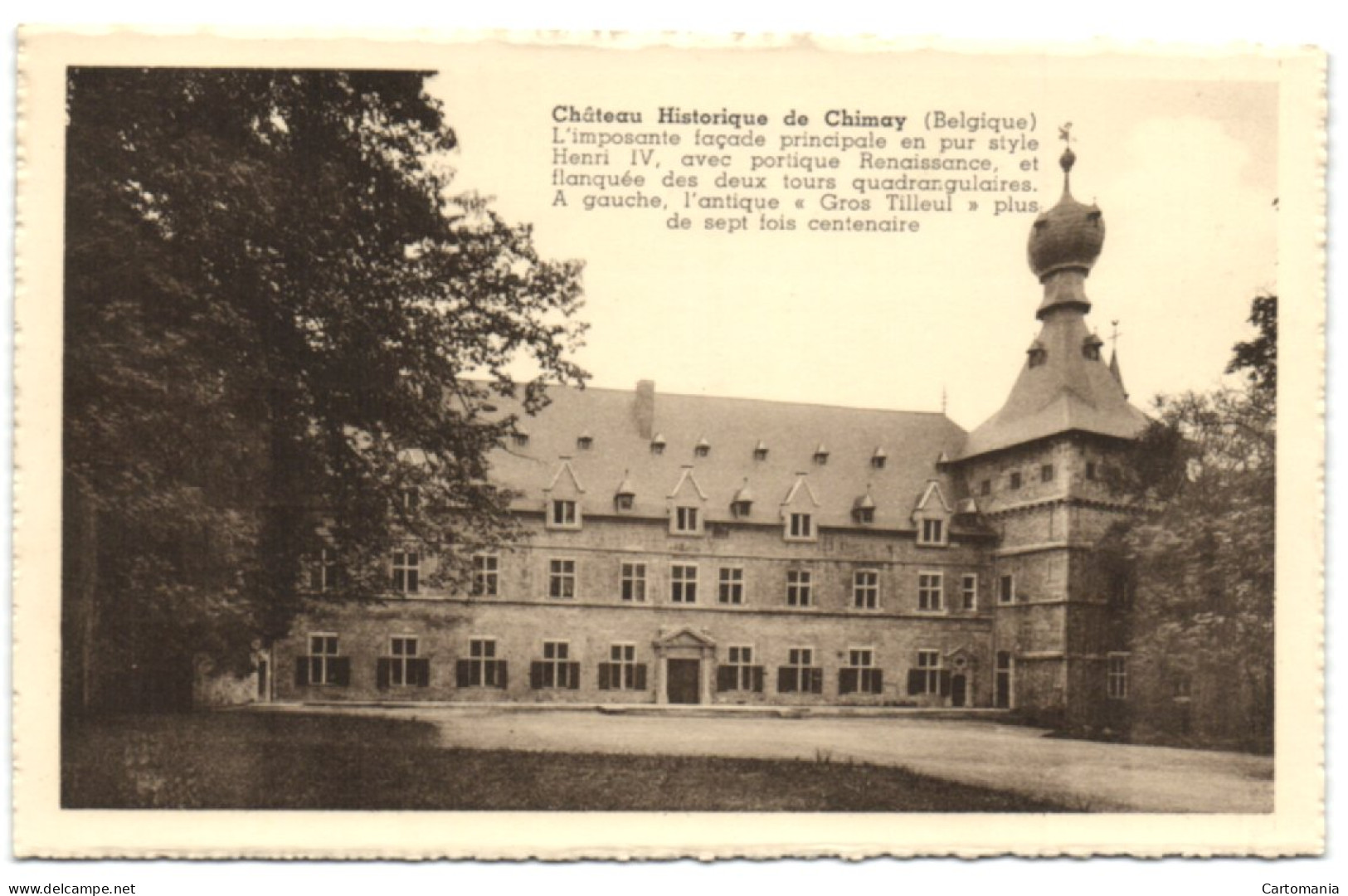 Château Hsitorique De Chimay - Chimay