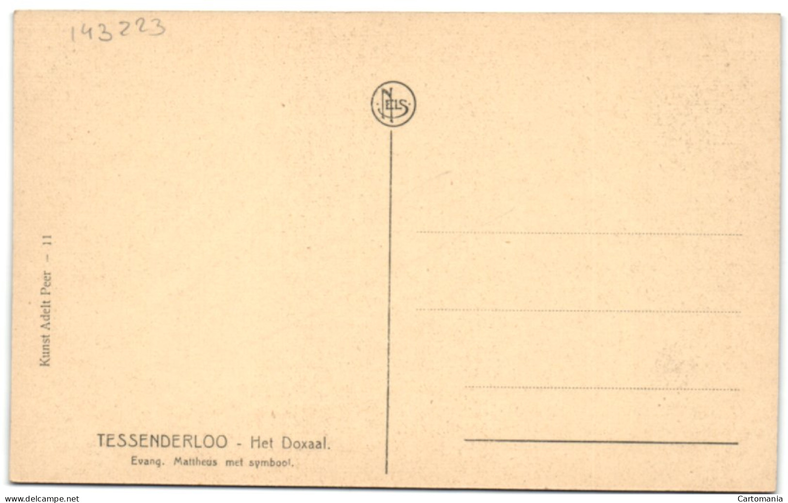 Tessenderloo - Het Doxaal - Evang. Mattheus Met Symbool - Tessenderlo