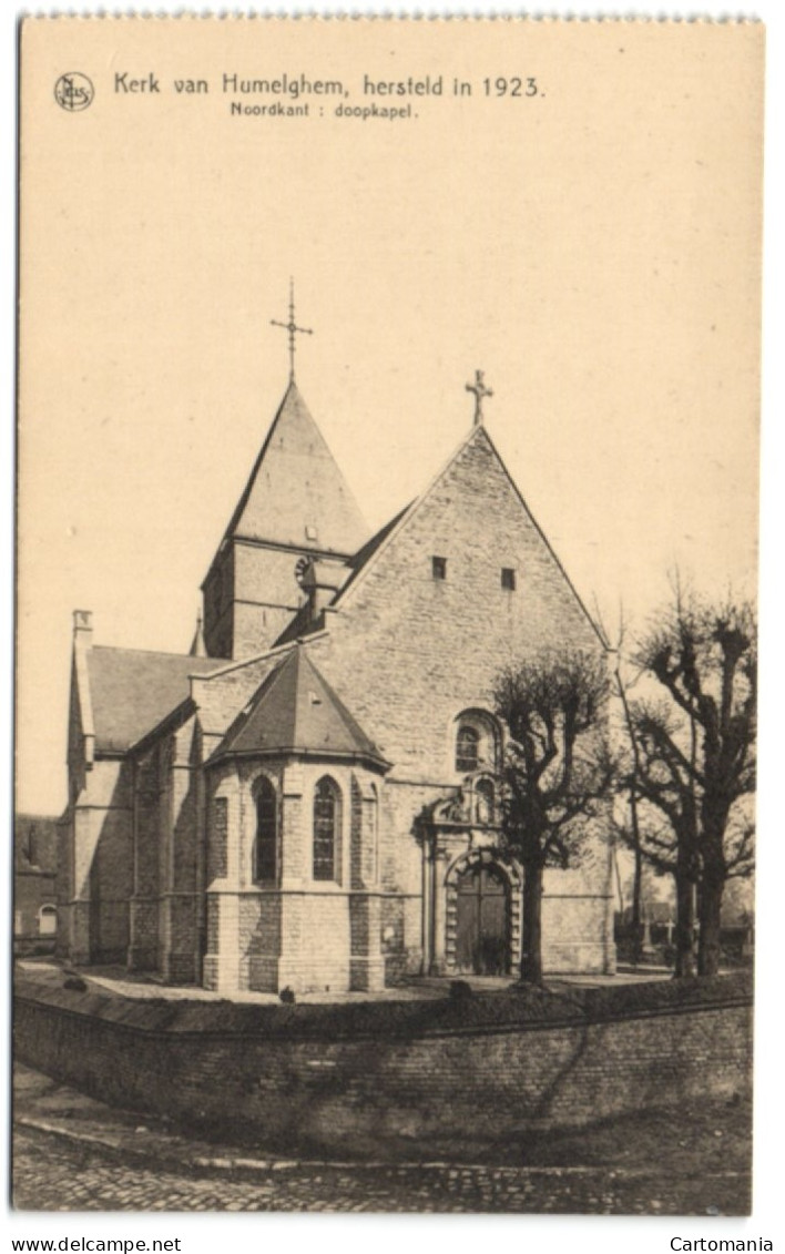 Kerk Van Humelghem - Hersteld In 1923 Noordkant Doopkapel - Steenokkerzeel