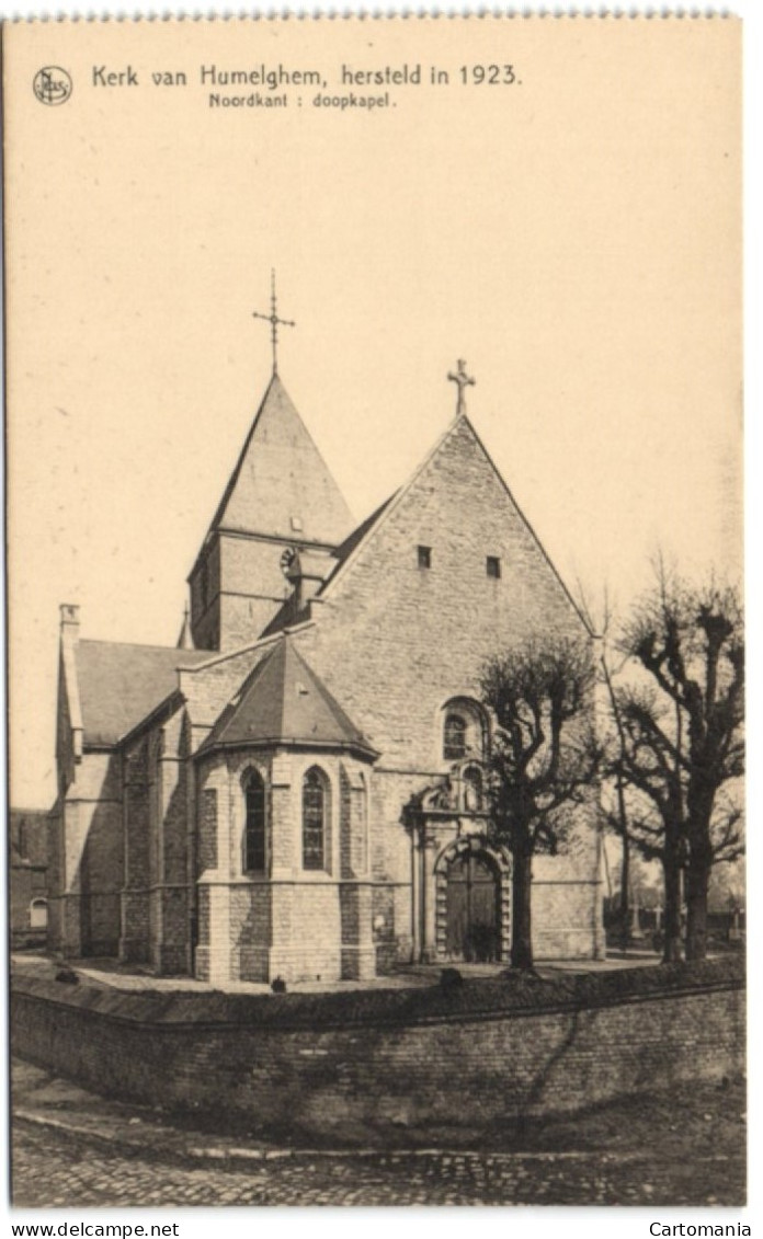 Kerk Van Humelghem - Hersteld In 1923 Noordkant Doopkapel - Steenokkerzeel