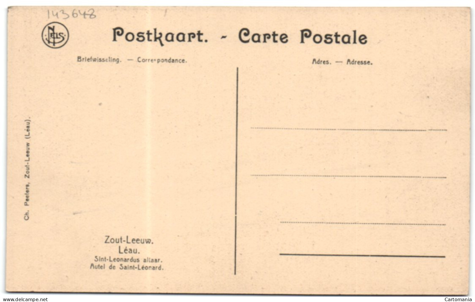 Zout-Leeuw - Sint-Leonardus Altaar - Zoutleeuw