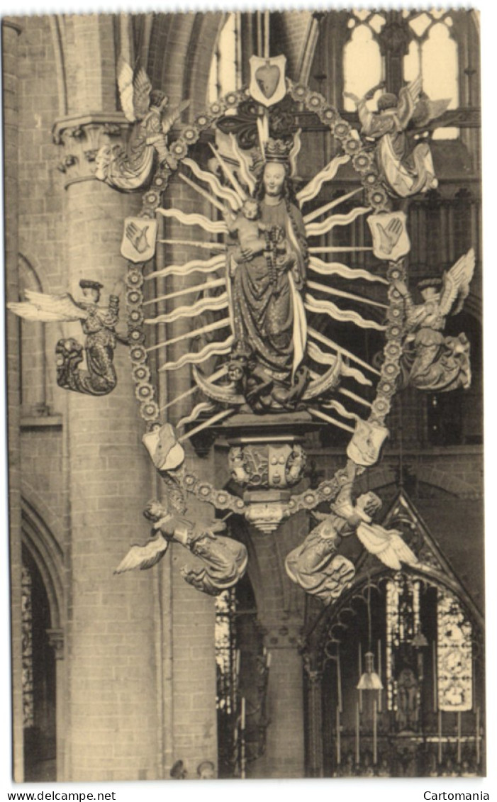 Zout-Leeuw - Hangende Mariabeeld - Zoutleeuw