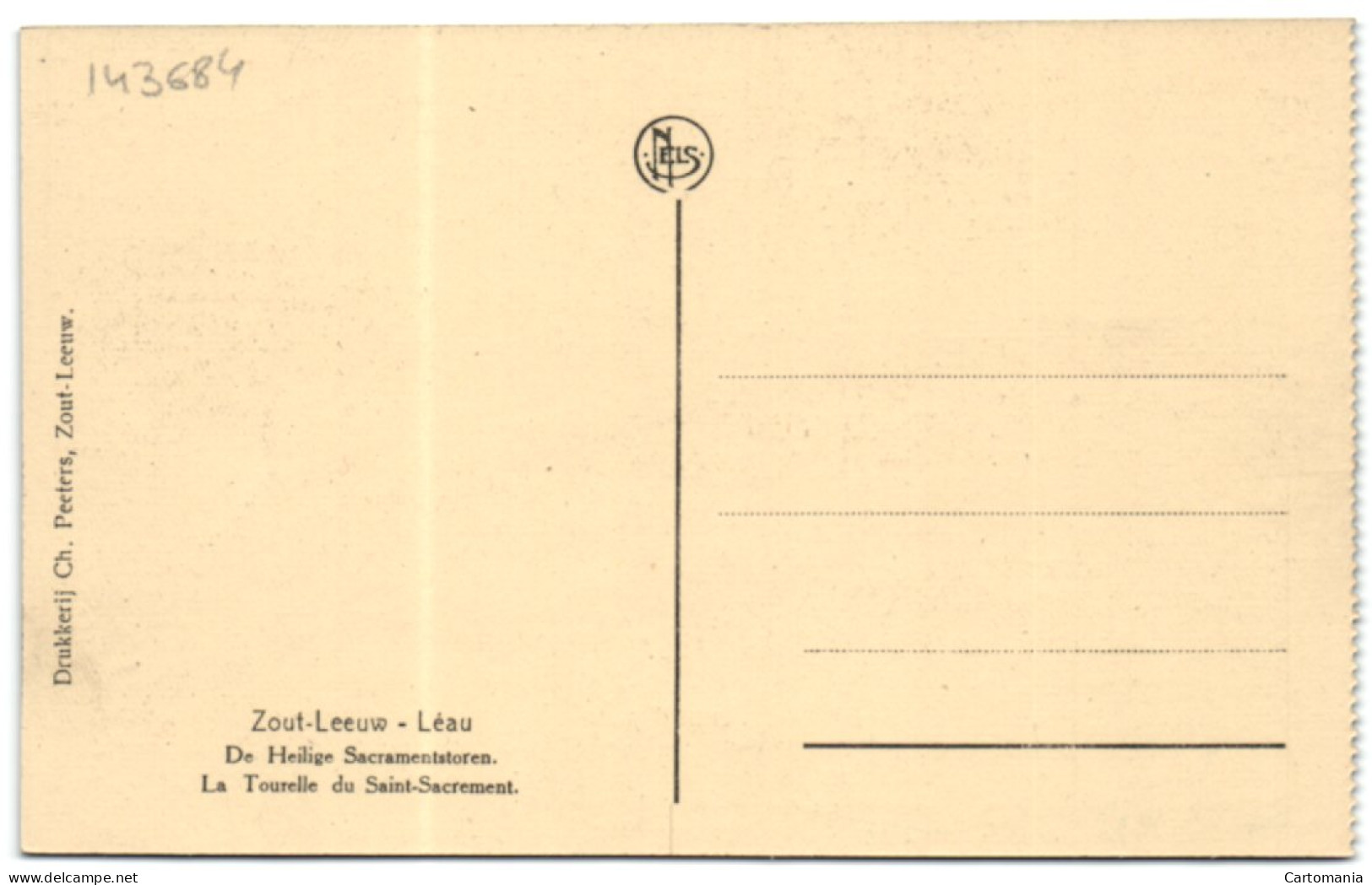 Zout-Leeuw - De Heilige Sacramentstoren - Zoutleeuw