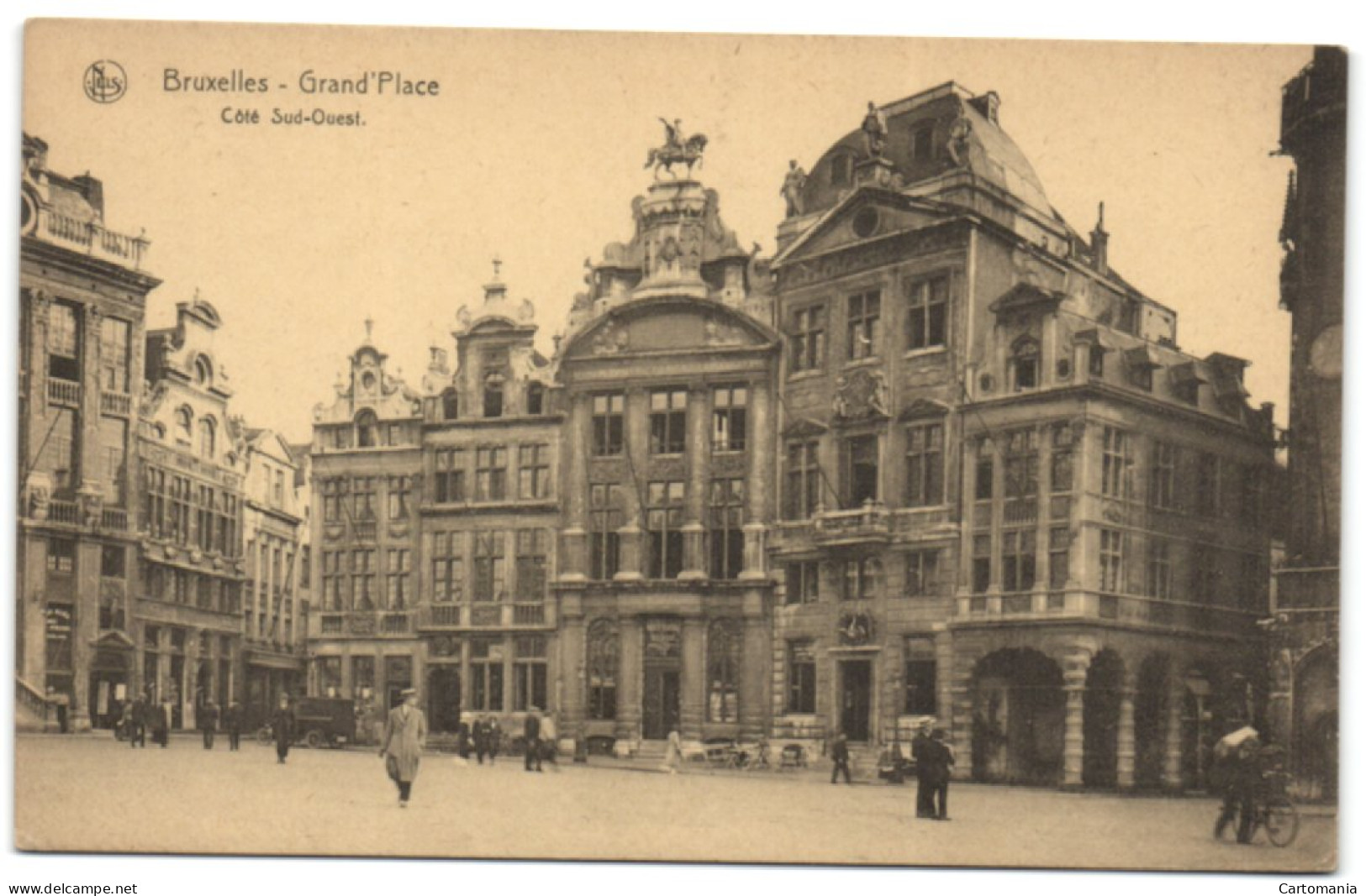 Bruxelles - Grand'Place - Côté Sud-Ouest - Bruxelles-ville