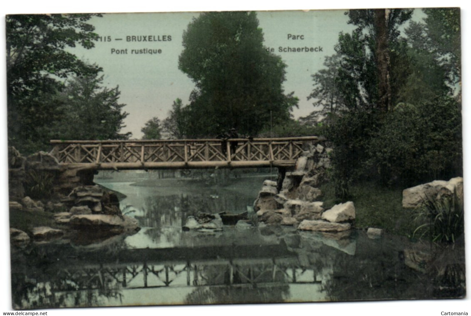 Bruxelles - Pont Rustique - Parc De Schaerbeck - Schaerbeek - Schaarbeek