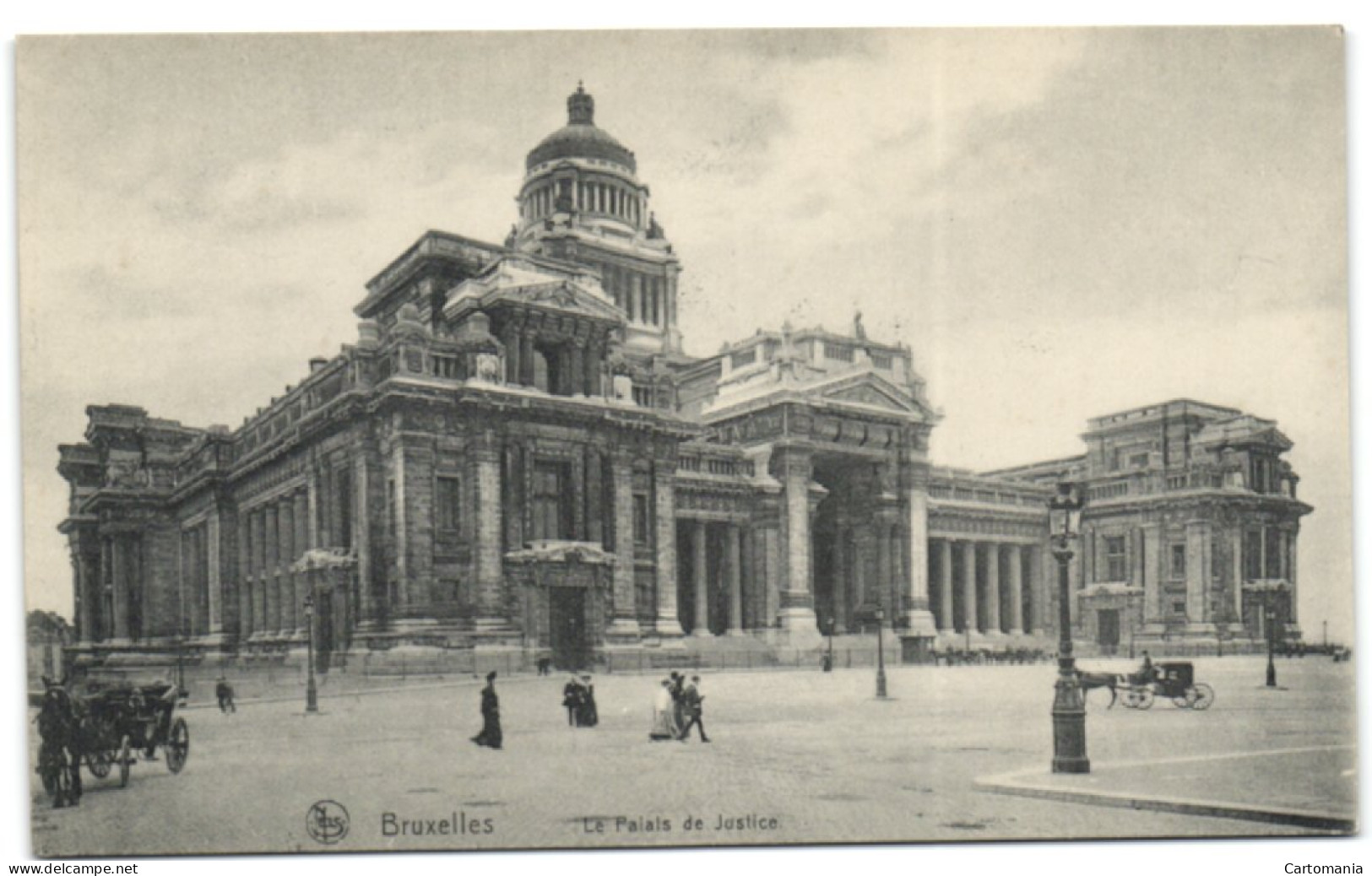 Bruxelles - Le Palais De Justice (nels Série 1 N° 107) - Bruxelles-ville