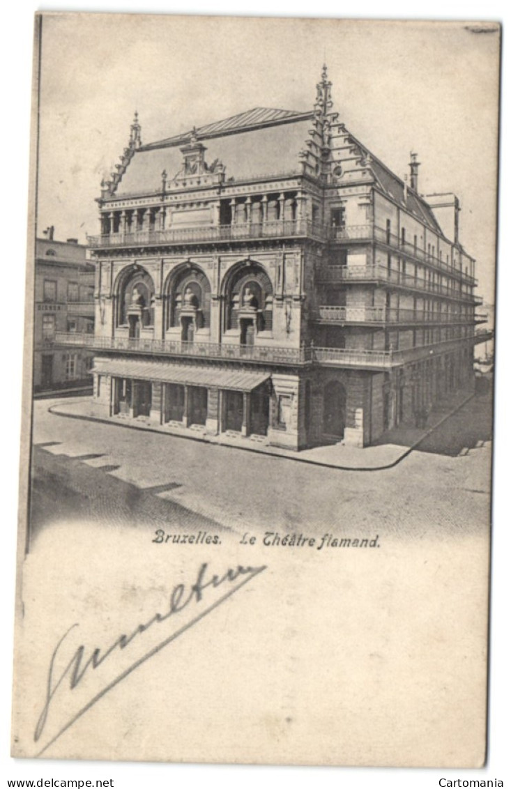 Bruxelles - Le Théâtre Flamand - Bruxelles-ville