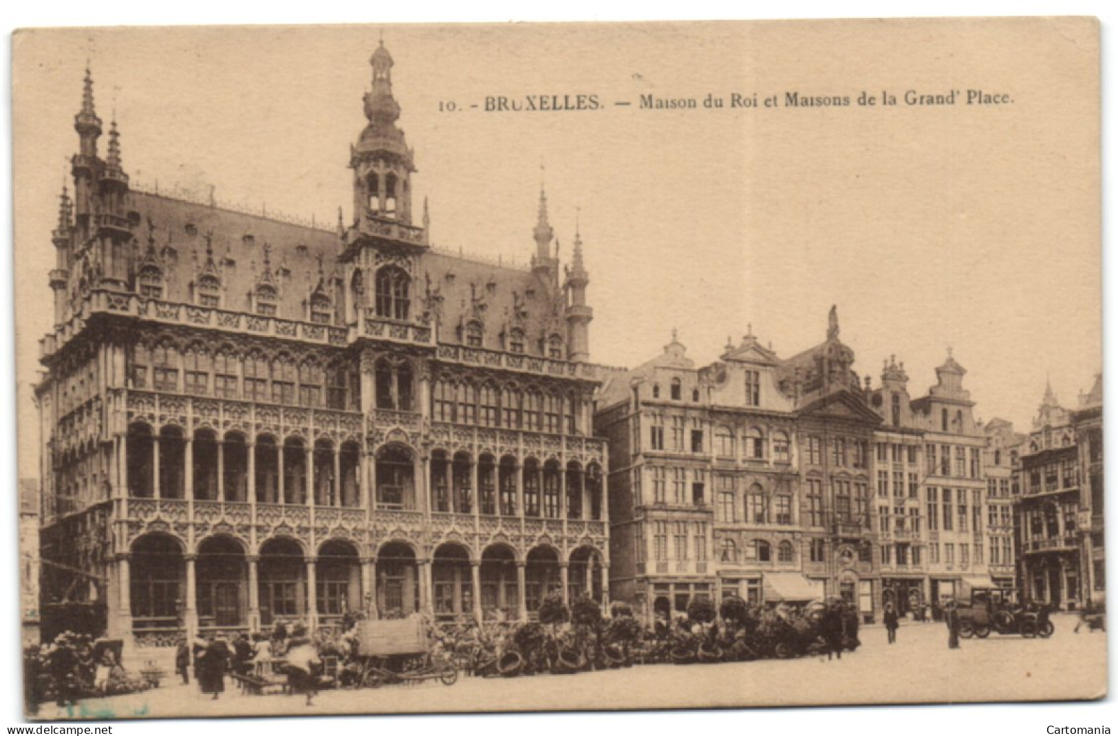 Bruxelles - Maison Du Rois Et Maisons De La La Grand'Place - Bruxelles-ville