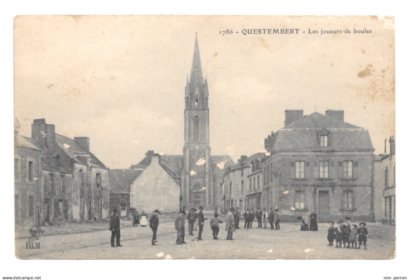 (35942-56) Questembert - Les Joueurs De Boules - Questembert