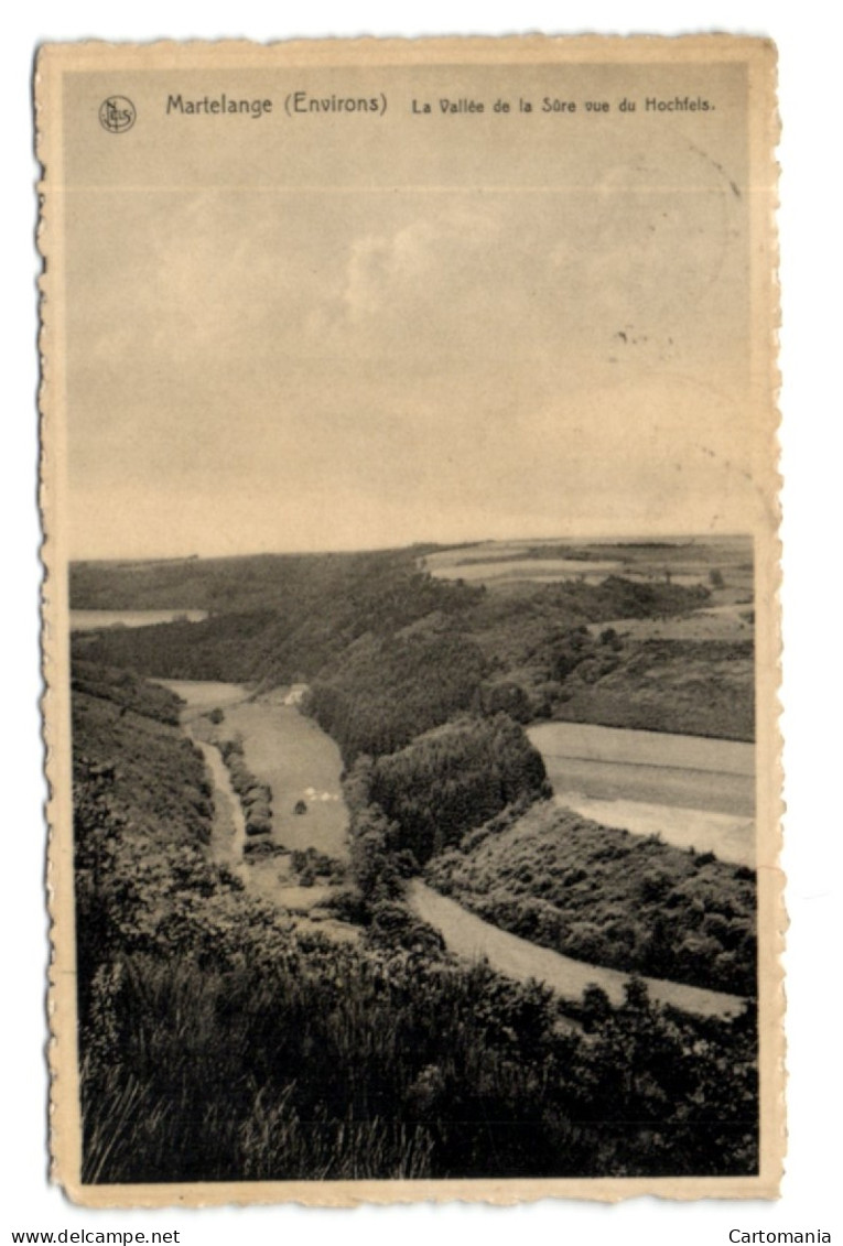 Martelange (Environs) - La Vallée De La Sûre Vu Du Hochfels - Martelange