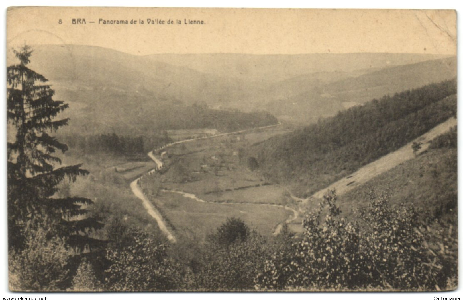 Bra - Panorama De La Vallée De La Lienne - Lierneux