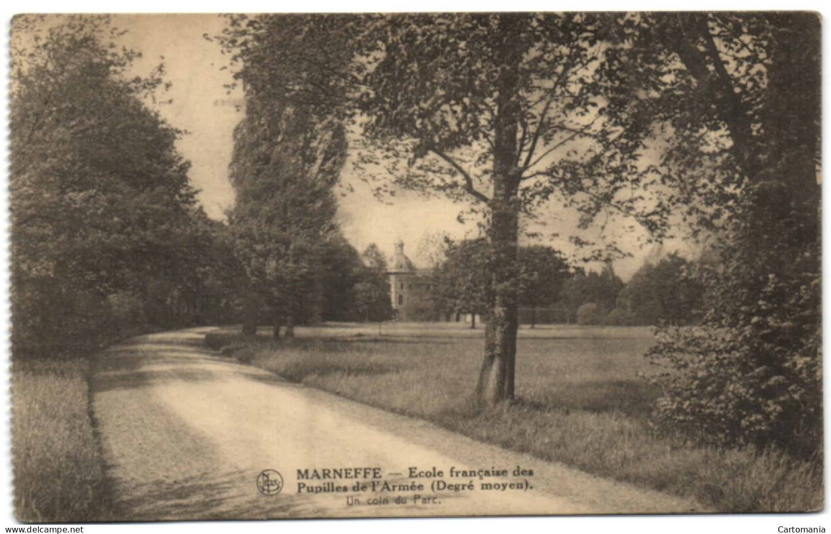 Marneffe - Ecole Française Des Pupiles De L'Armée (Degré Moyen) - Un Coin Du Parc - Burdinne