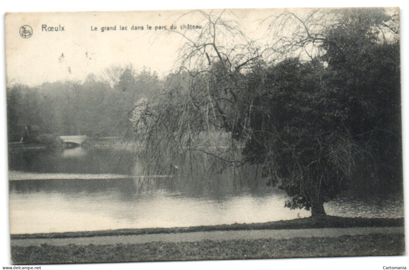 Roeulx - Le Grand Lac Dans Le Parc Du Château - Le Roeulx