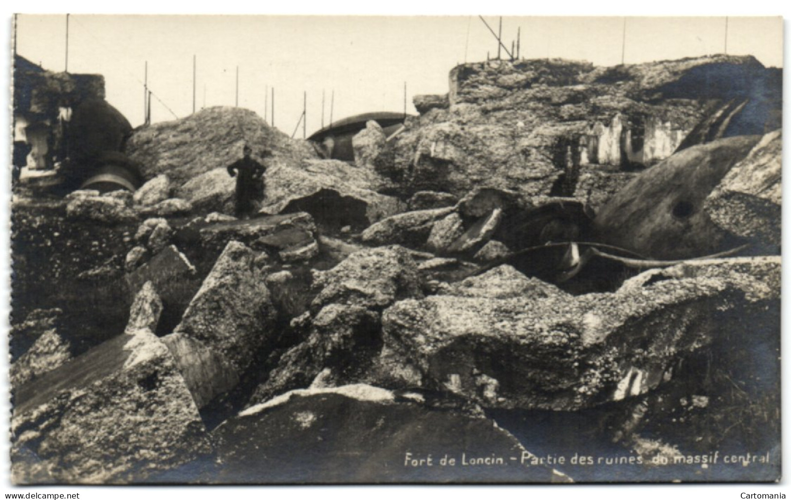 Fort De Loncin - Partie Des Ruines Du Massif Central - Ans