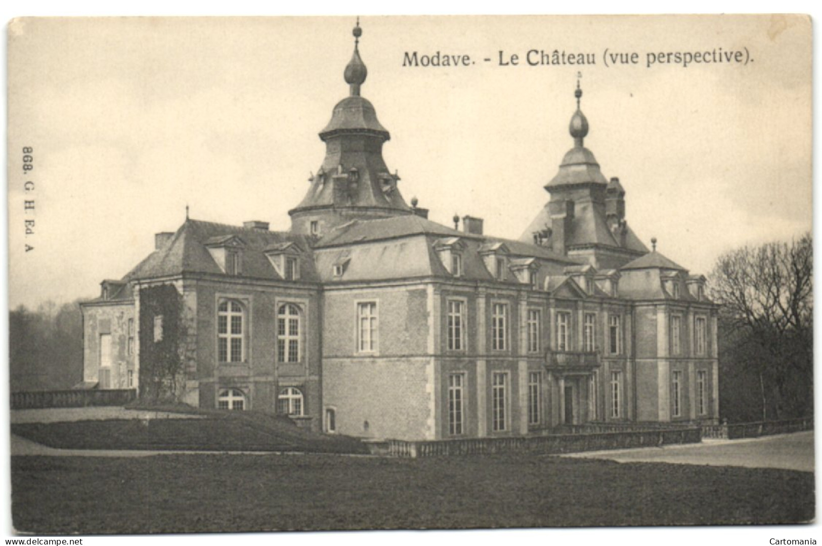 Modave - Le Châteay (vue Perspective) (868 G.H. Ed. A.) - Modave