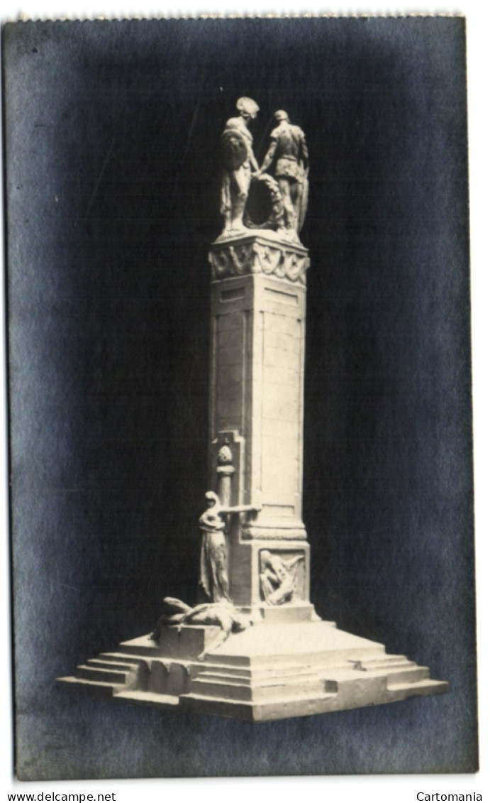 Maquette Du Monument à ériger Aux Défenseurs Du Fort De Loncin - Ans