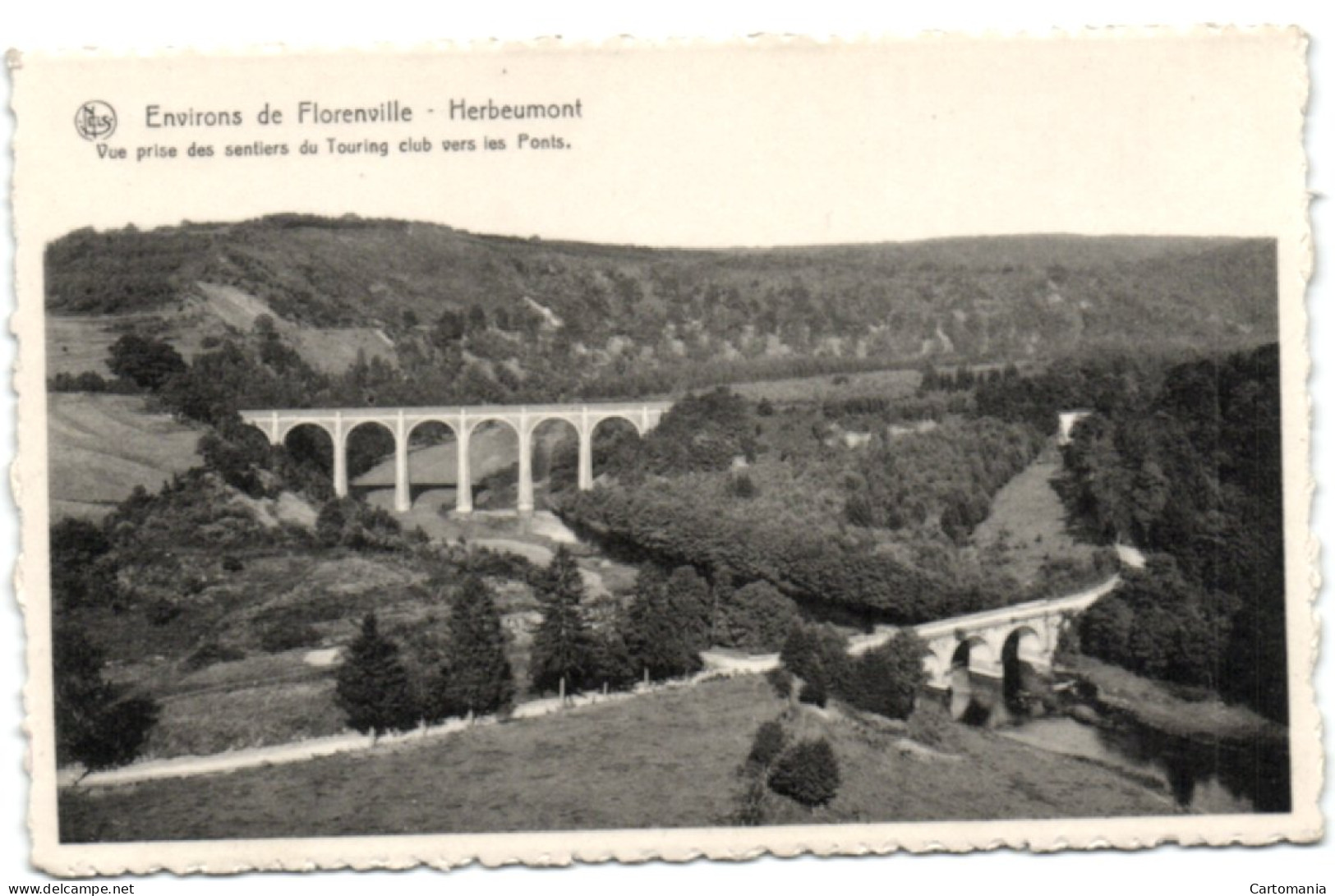 Environs De Florenville - Herbeumont - Vue Prise Des Entiers Du Touring Club Vers Les Ponts - Herbeumont