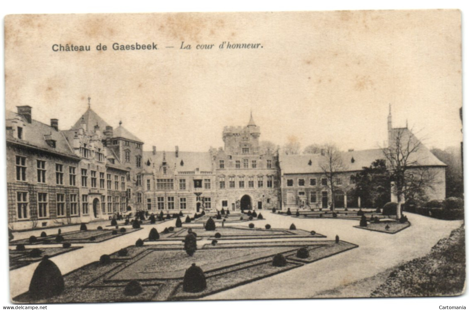 Château De Gaesbeek - La Cour D'Honneur - Lennik