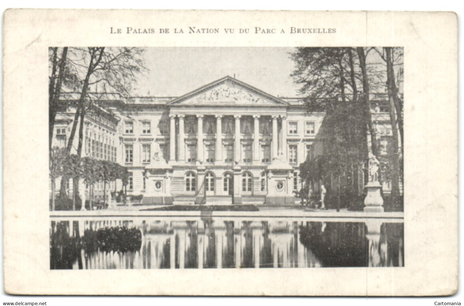 Bruxelles - Le Palais De La Nation Vu Du Parc A Bruxelles - Bruxelles-ville
