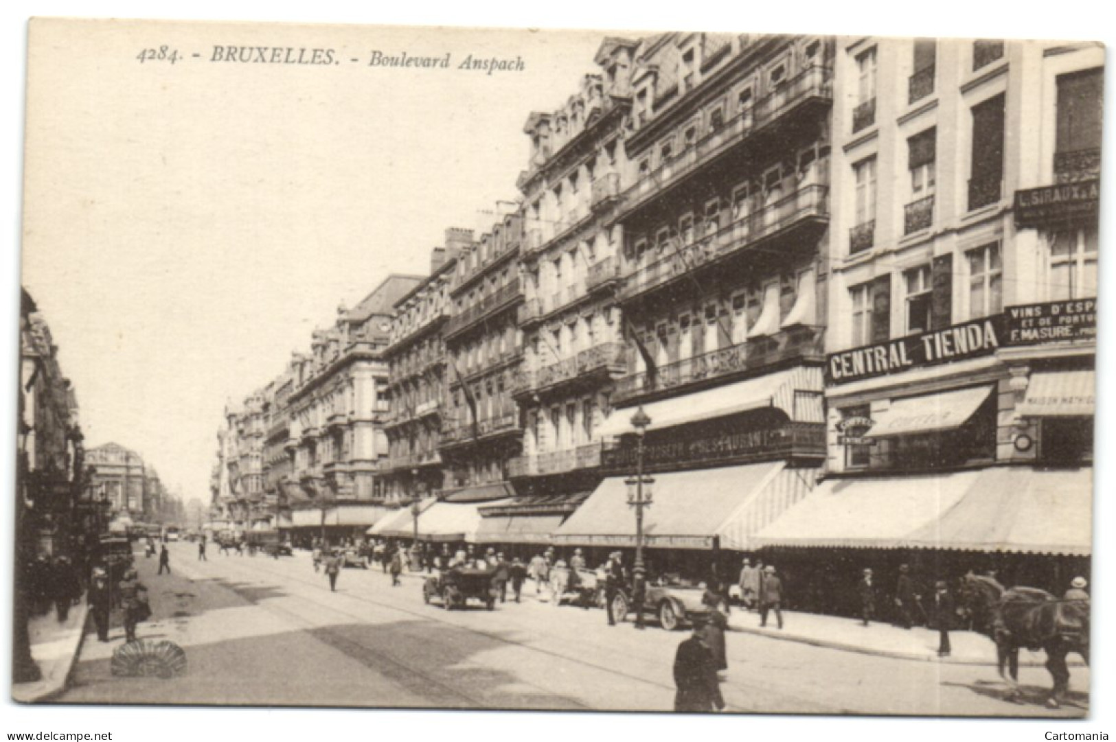 Bruxelles - Boulevard Anspach - Bruxelles-ville