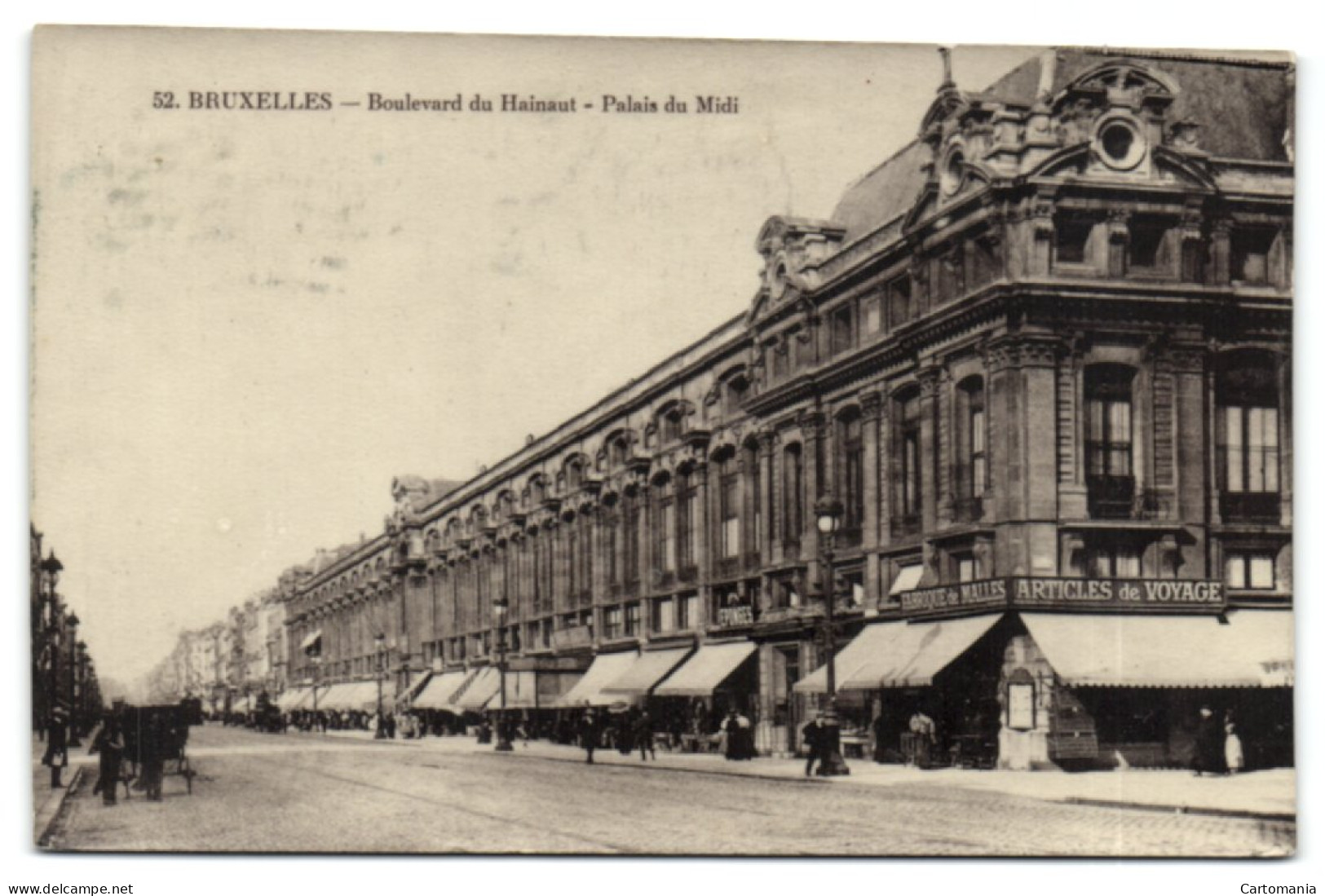 Bruxelles - Boulevard Du Hainaut - Palais Du Midi - Bruxelles-ville