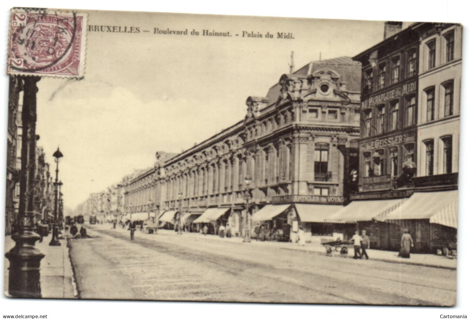 Bruxelles - Boulevard Du Hainaut - Palais Du Midi - Bruxelles-ville