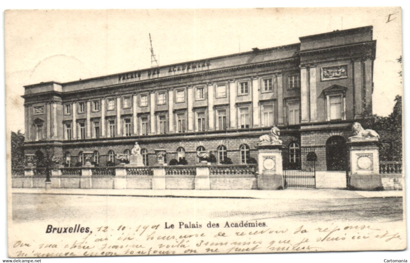 Bruxelles - Le Palais Des Académies - Bruxelles-ville