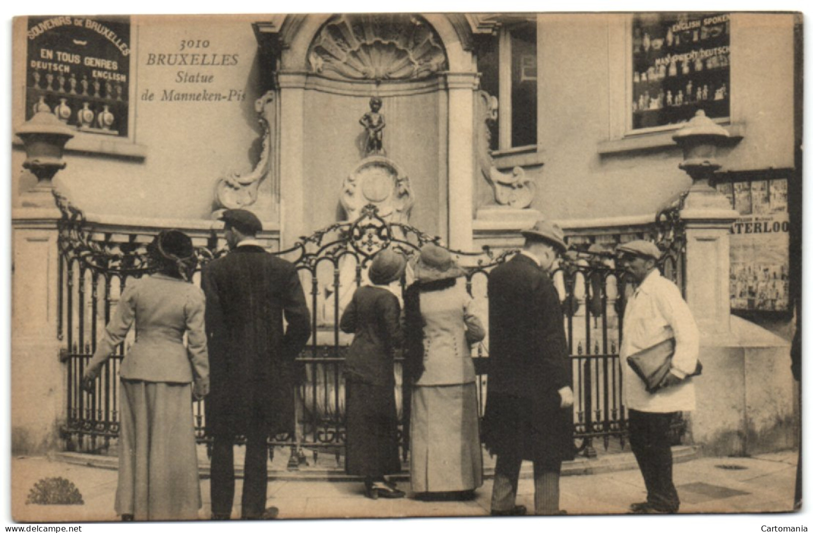 Bruxelles - Statue De Manneken-Pis - Bruxelles-ville