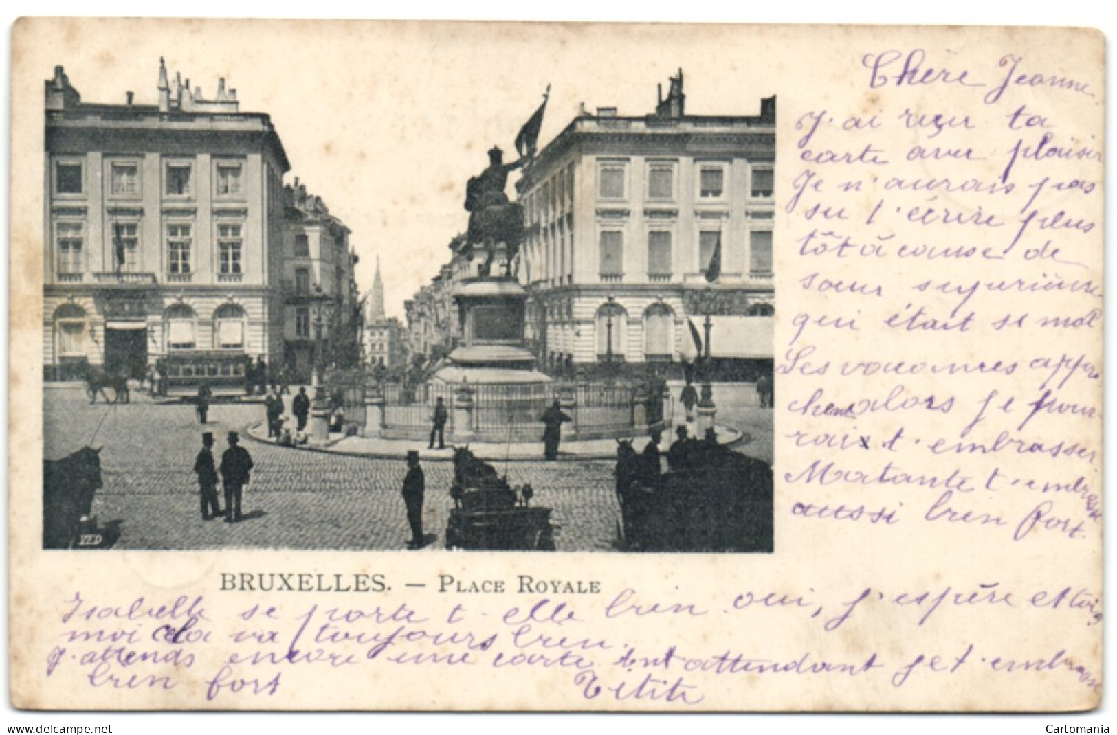 Bruxelles - Place Royale - Bruxelles-ville