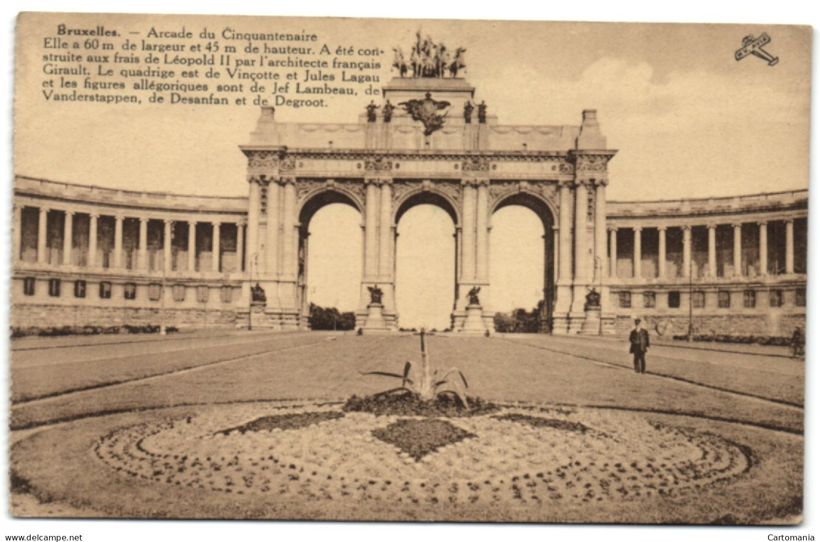 Bruxelles - Arcade Du Cinquantenaire - Bruxelles-ville