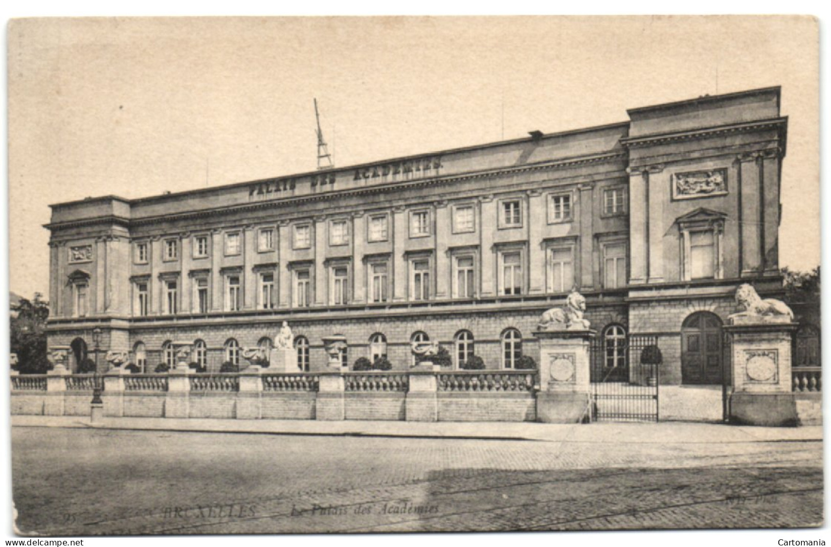 Bruxelles - Le Palais Des Académies - Bruxelles-ville