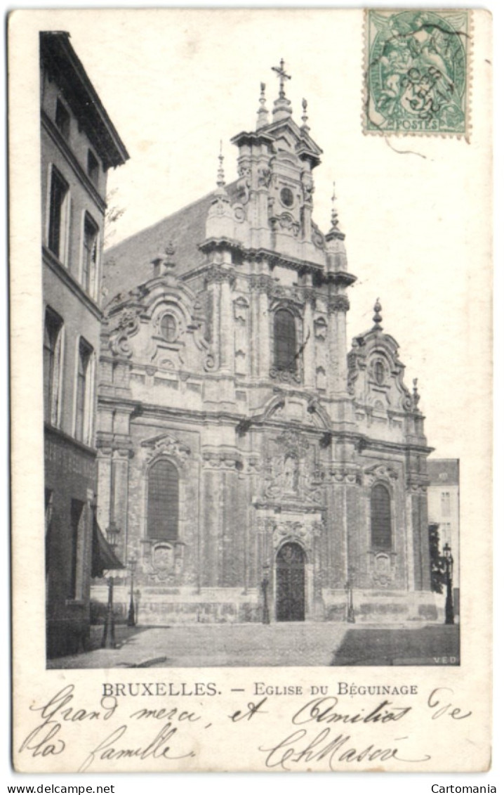 Bruxelles - Eglise Du Béguinage - Bruxelles-ville