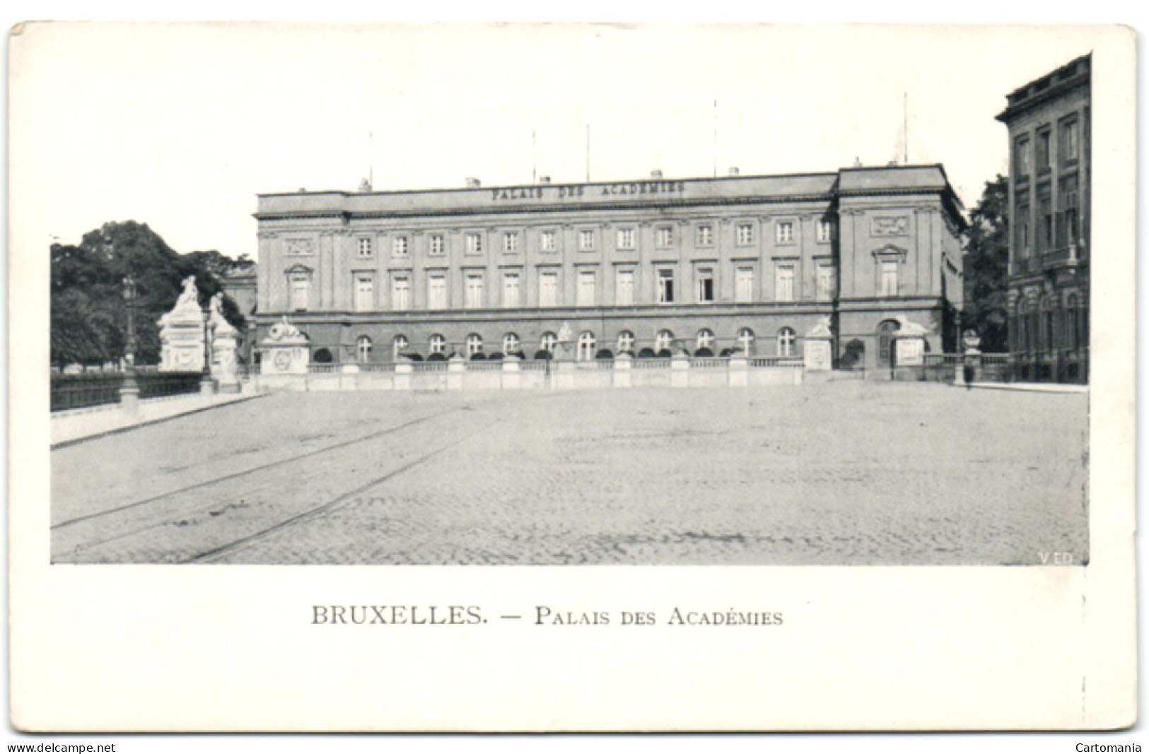 Bruxelles - Palais Des Académies - Bruxelles-ville