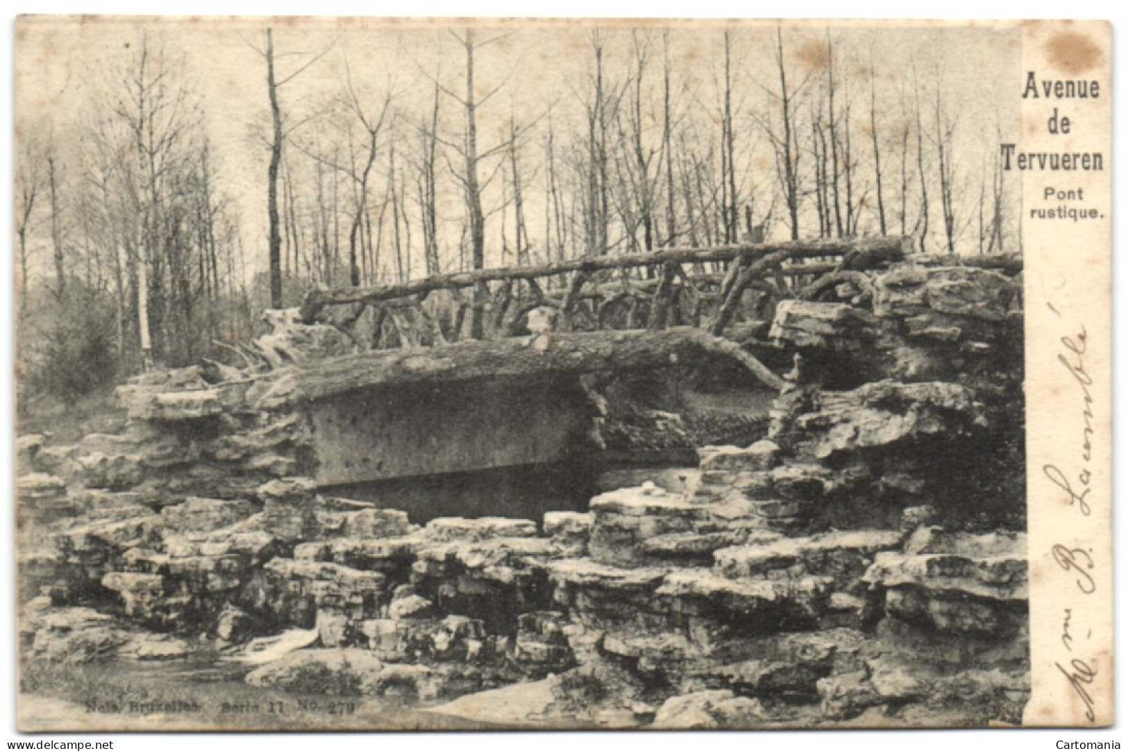 Avenue De Tervueren - Pont Rustique (Nels Série 11 N° 279) - Sint-Pieters-Leeuw