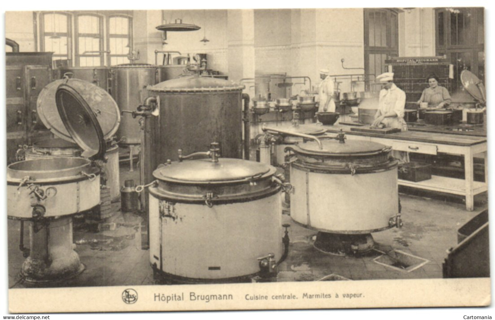 Administration Des Hospices De Bruxelles - Hôpital Brugmann - Cuisine Centrale - Marmites à Vapeur - Jette