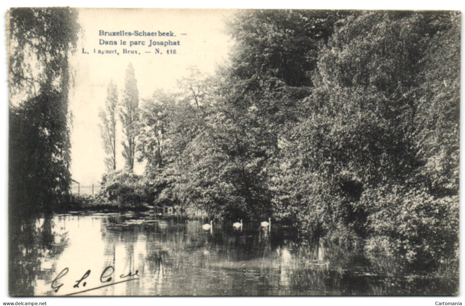 Bruxelles - Schaerbeek - Dans Le Parc Josaphat - Schaerbeek - Schaarbeek