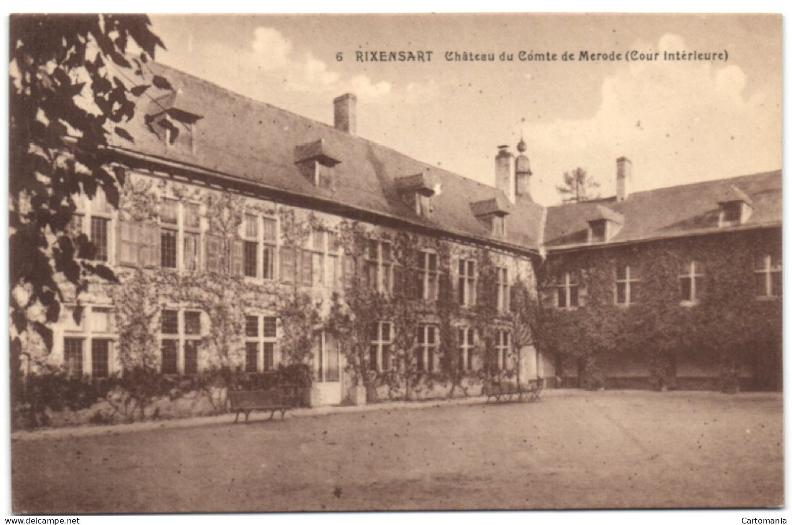 Rixensart - Château Du Comte De Mérode - Cour Intérieure - Rixensart