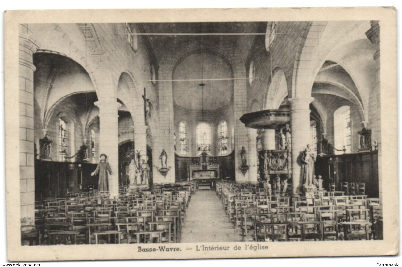 Basse-Wavre - L'intérieur De L'église - Wavre