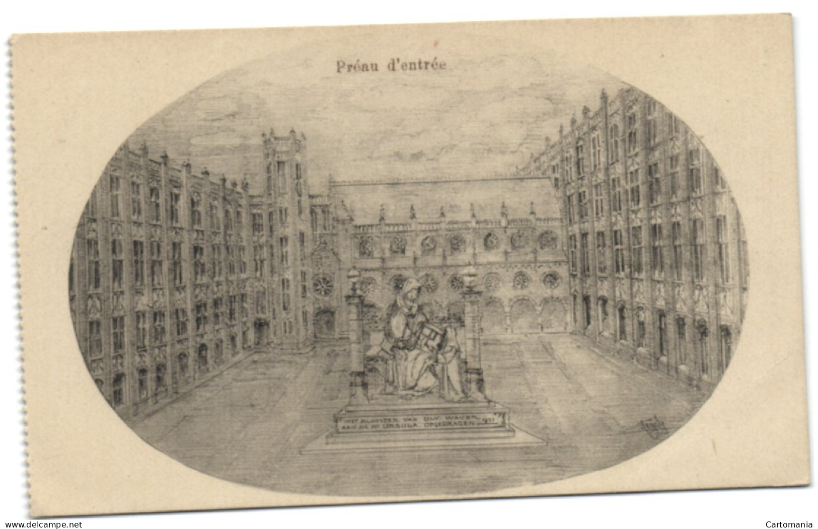 Wavre-Notre-Dame - Préau D'entrée - Sint-Katelijne-Waver