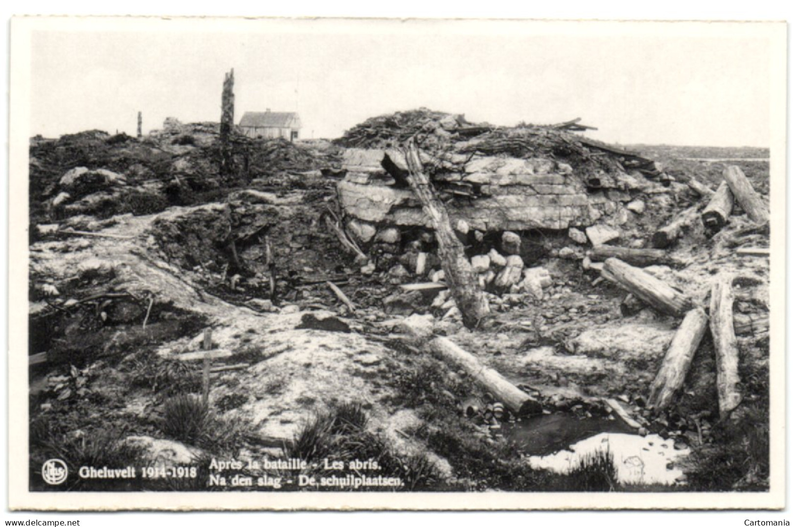 Gheluvelt 1914-1918 - Na Den Slag - De Schuilplaatsen - Zonnebeke