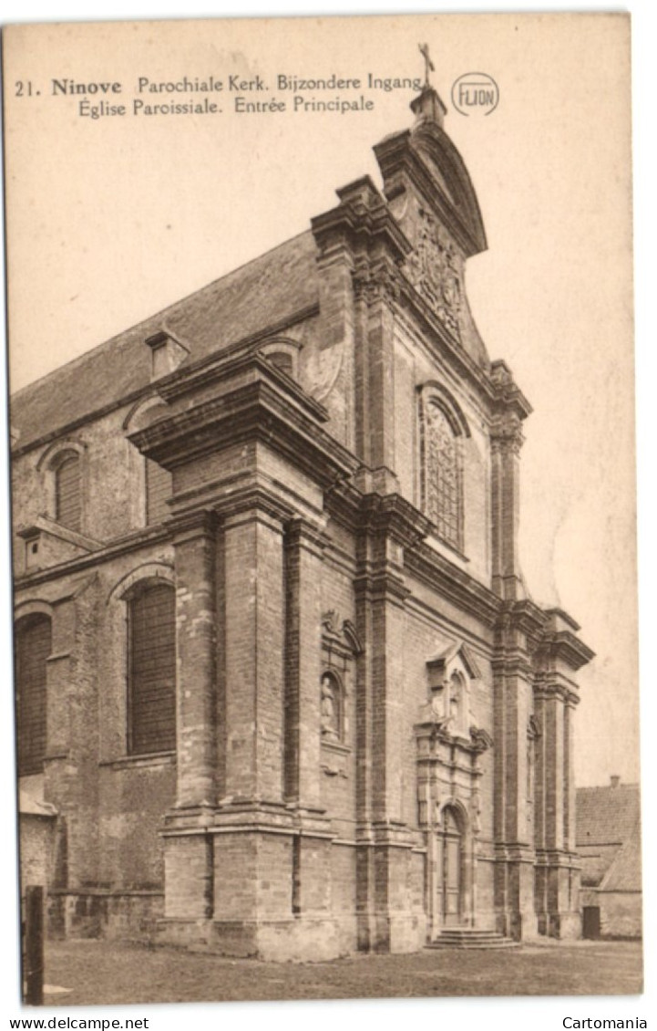 Ninove - Parochiale Kerk - Bijzondere Ingang - Ninove