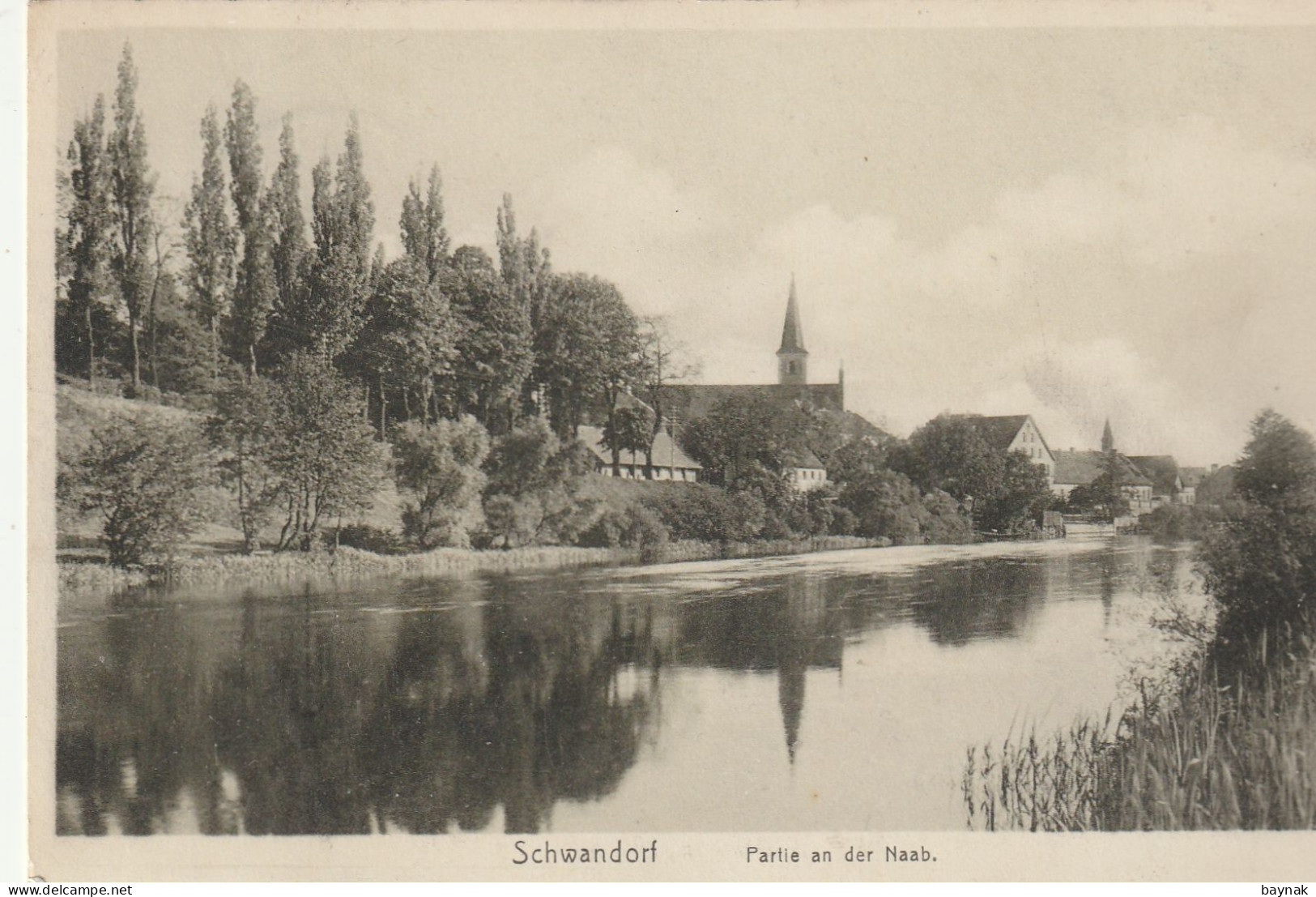 DE14  --  SCHWANDORF  --  PARTIE AN DER NAAB  --  1915 - Schwandorf
